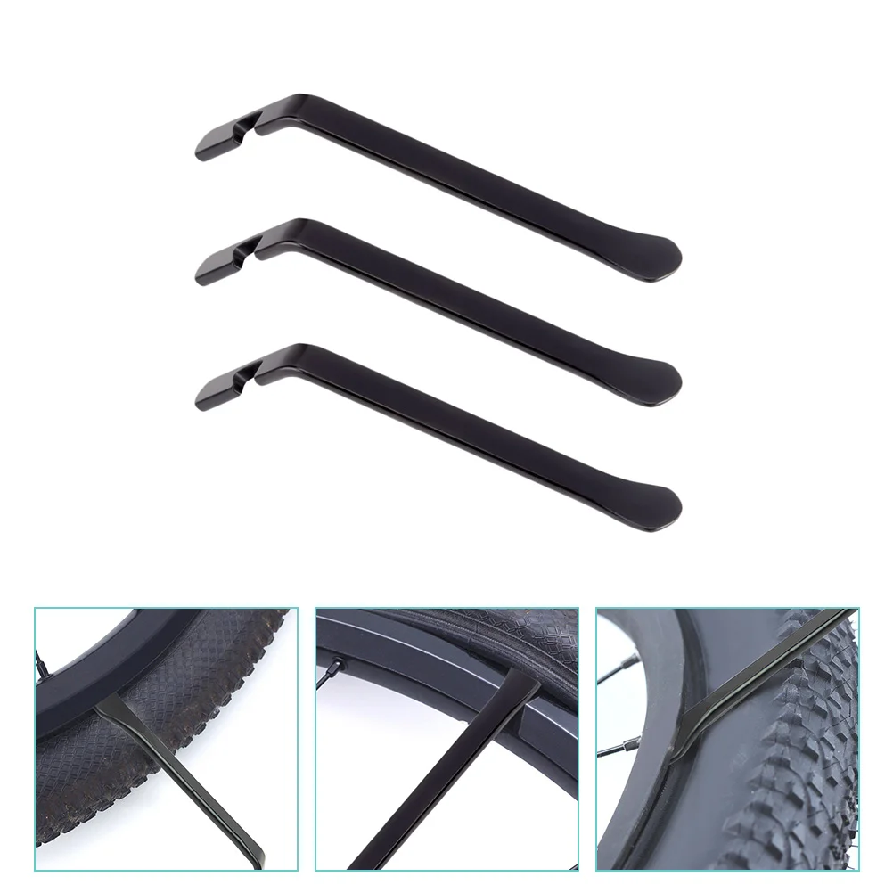 3 Pcs Tire Lever Bicycle Stick Tires Stainless Steel Levers Bike Repair Tools Kit