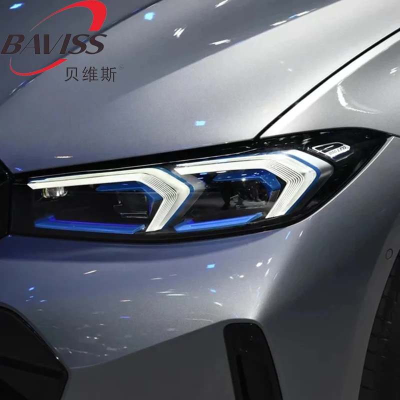 Дневные фонари BAVISS для BMW 3 серии G20 LCI G21 i3 Euro 2023 DRL Цветные ежедневного дальнего