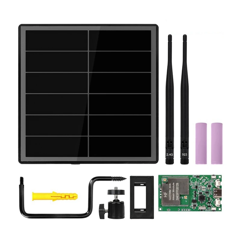 Фото Супер-скидка: D5L-G1 Meshtastic Solar Power LoRa ретранслятор с платой 30dBi GAT562 30S LoRa, мигающий Meshcore Mesh-узел 915 МГц №3