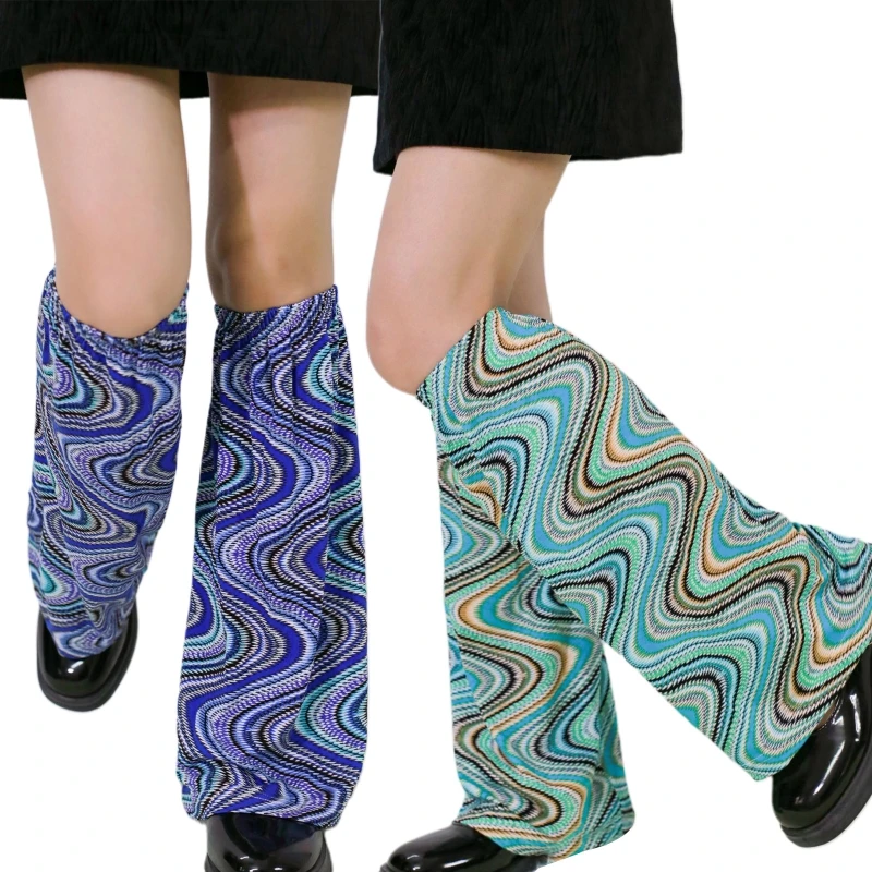 

Милые женские гетры в японском стиле Лолита, высокие ботинки с принтом, свободные носки