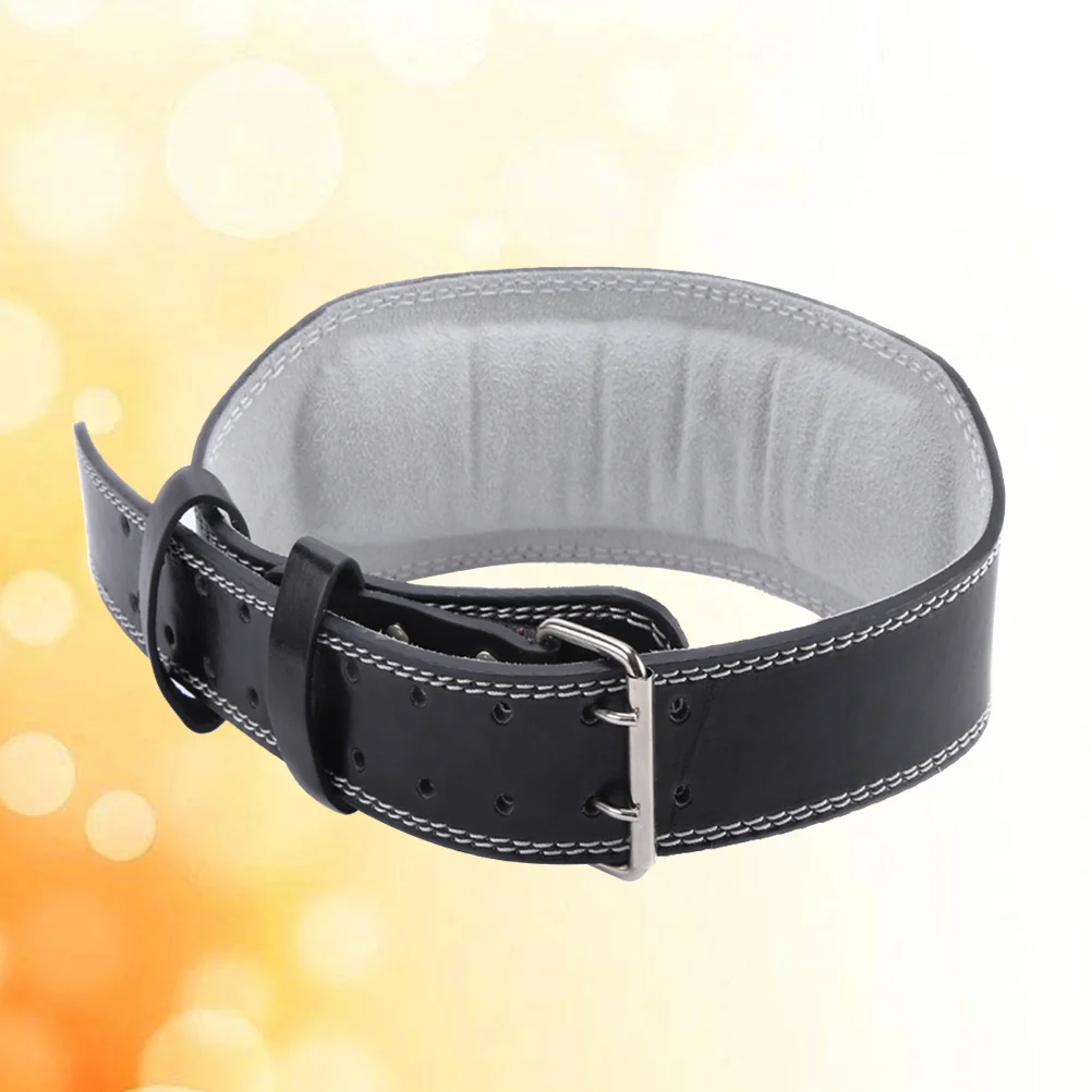 

PU Weight Support Adjustable Comfortable Weight Lifting Belt Back Support Belt for Training Bodybuilding Gym Exercise