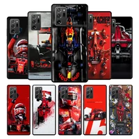 schumacher formula 1 f1 case cover for samsung galaxy note 10 20 8 9 10 ultra f12 f22 m30s m11 m22 5g back trend shockproof