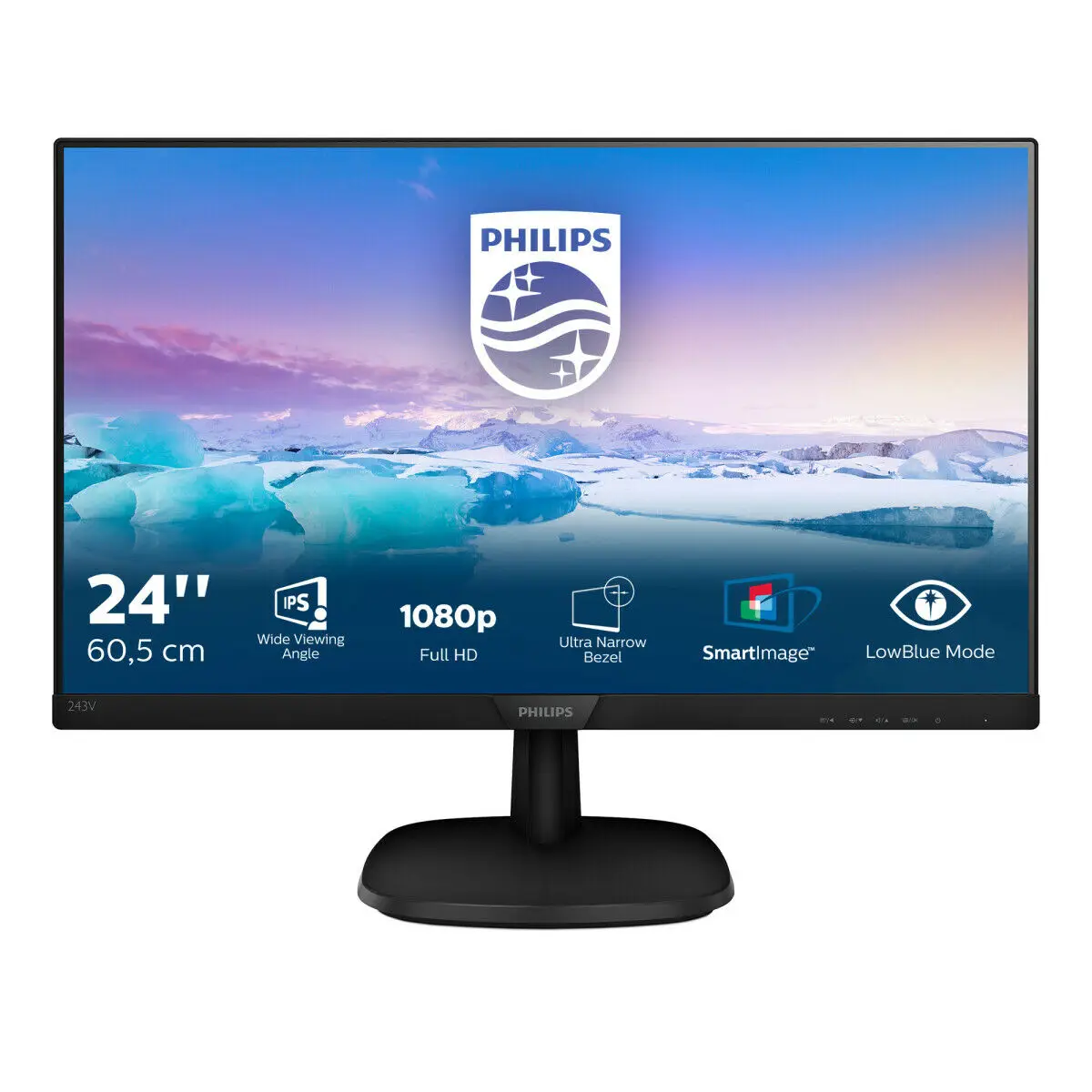 

Philips V Line Full HD LCD monitor 243V7QDAB/00 - 243V7QDAB/00