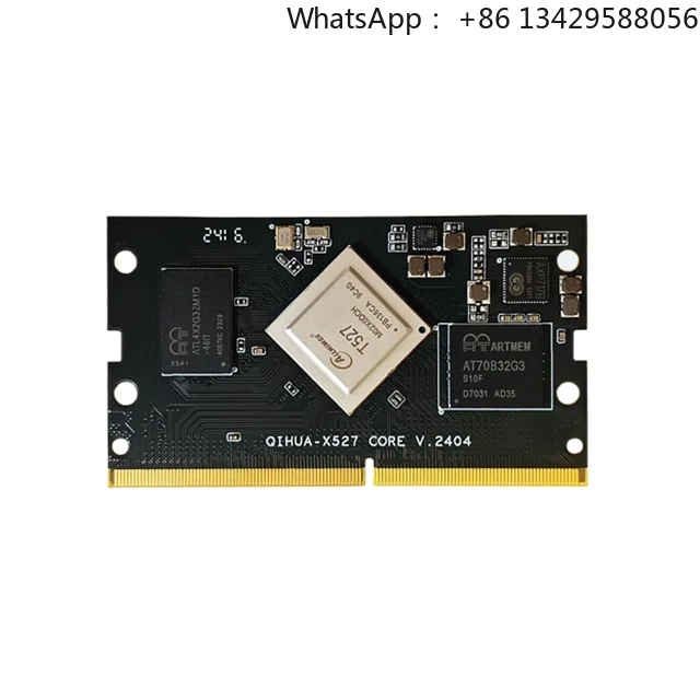Фото Плата управления GGDX QiHua Allwinner A527/T для отладочных плат, восьмиядерная, Linux Android Ubuntu/Debian, промышленного класса, превосходит аналоги №1