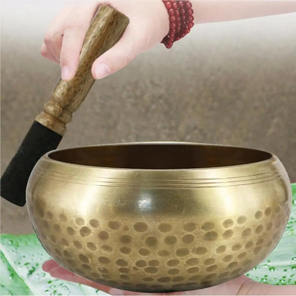 

Тибетская Поющая чаша Будда ручной работы чаши для медитации для исцеления