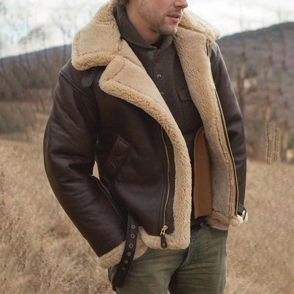 

Mens Coats Mens Jacket Simplicity Thicken Walking Warm Autumn Winter Brand New Zip Up Buttons Coats Mens Jacket