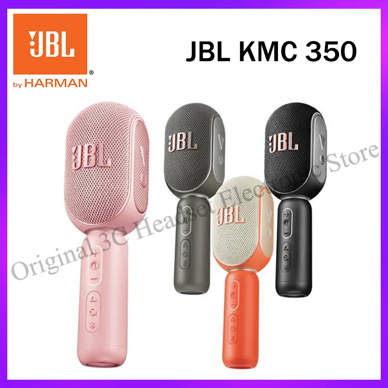 

Оригинальный беспроводной караоке-микрофон JBL KMC350, Bluetooth, KMC 350, встроенная аудиозапись, KTV, для реальной реальности, для ручной динамики
