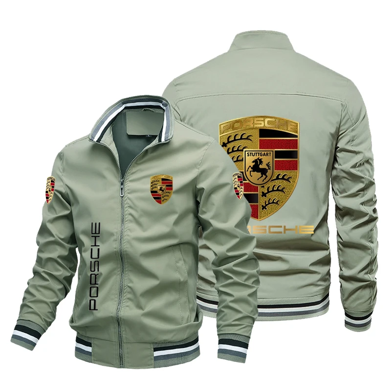 

New long-sleeved spring and summer thin section explosion fashion motorcycle standard printed jacket jacket European large size