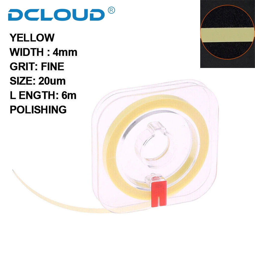 DCLOUD 1 рулон полировальные полоски для стоматологической смолы шлифовка зубов