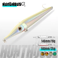 hunthouse floatingsinking stickbaits needle lure pencil lures long cast pencil baits for zargana pike topwater bluefish leurre