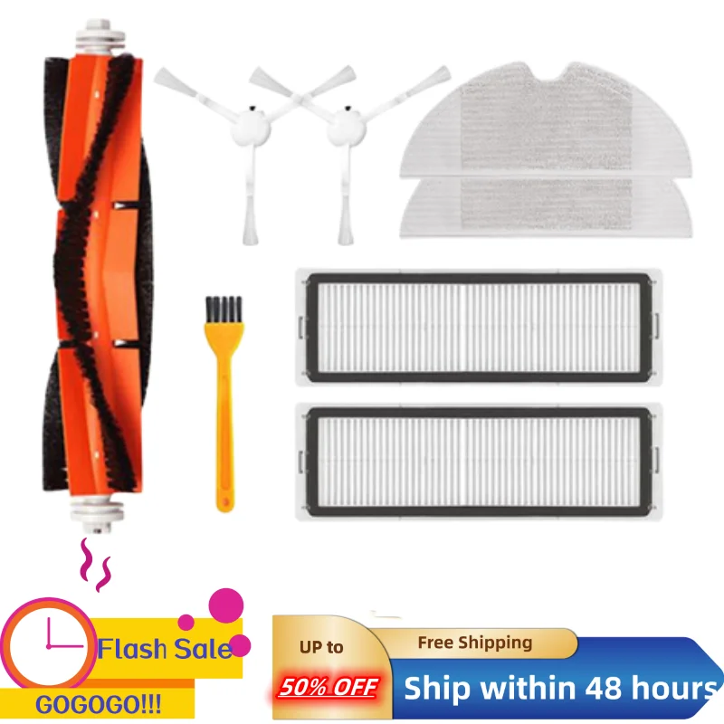 

Main Side Brush Mop Cloth for Xiaomi Mijia 1C 2C / STYTJ01ZHM Dreame F9 Accessories Kit Vacuum Cleaner Tool Parts