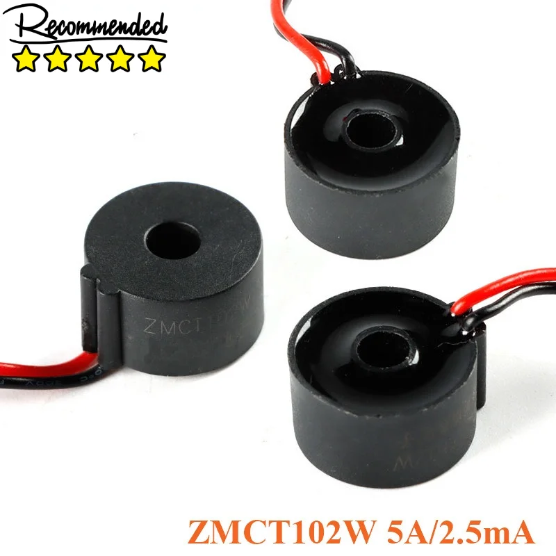 

5PCS Mini ZMCT102W Transformer 5A 2.5mA Precision Miniature Current Transformer