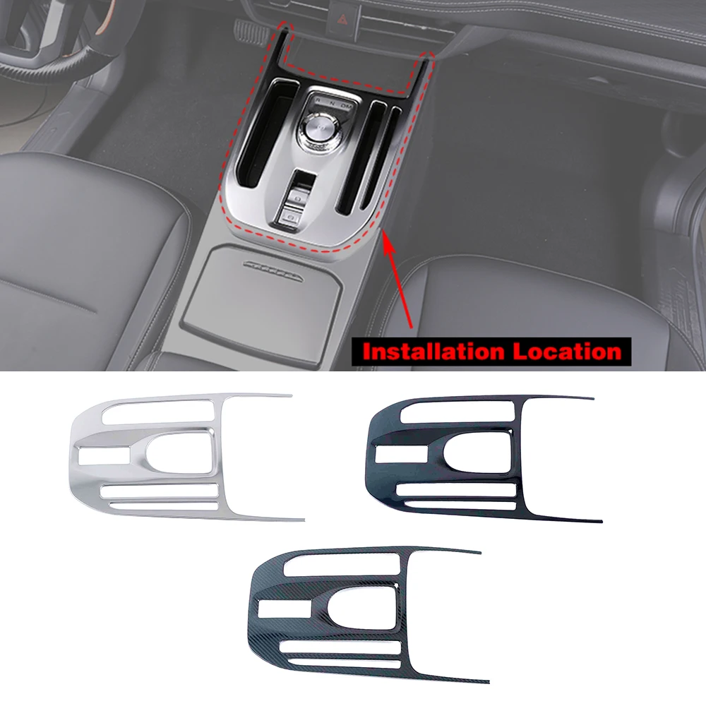 

Interior Accessories For Haval Jolion 2021 2022 Car Center Control Gear Shift Panel Decorate Cover Trim Stainless Steel Sticker