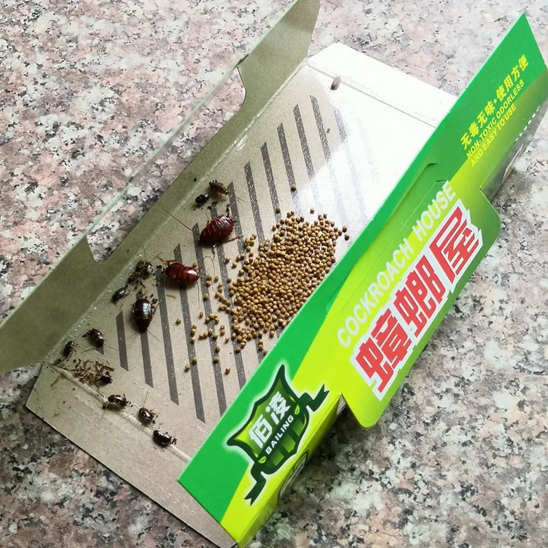 Ловушка для тараканов Pitfall House Killer Bug Insect Net Bait Catch Glue Home Pest Control Roach Black Beetle Blackbeetle Room on.