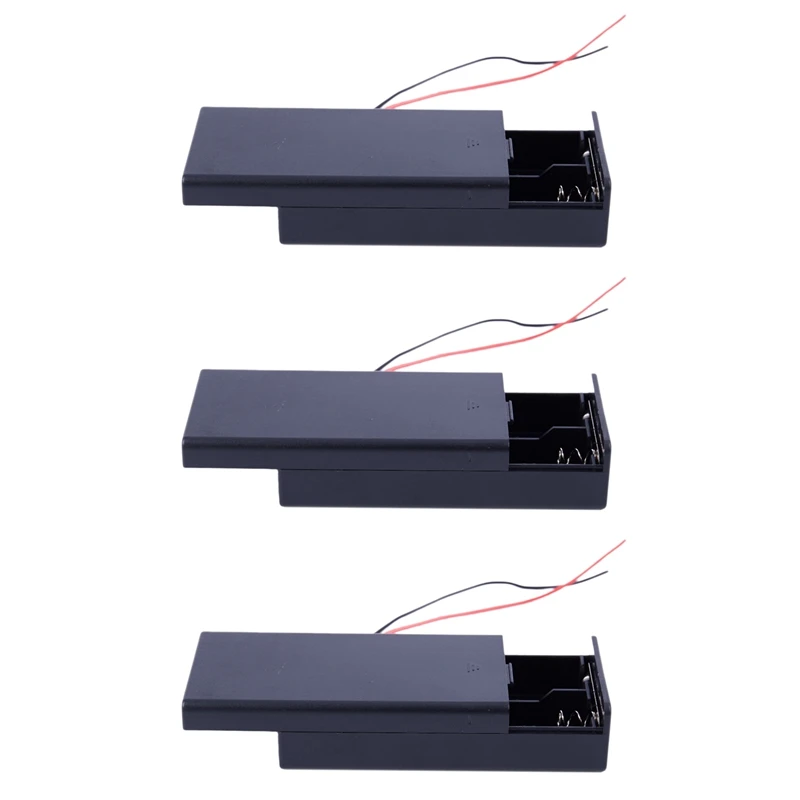 

3x3,7 в, 2x18650 Держатель аккумулятора, соединитель, коробка для хранения, переключатель вкл/выкл с выводом