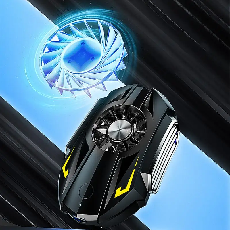 

Turbo Hurricane Fan Radiator Air-cooled Cooler Game Cooler Mini Hurricane Cooling Clip For Iphone/samsung/xiaomi Universal