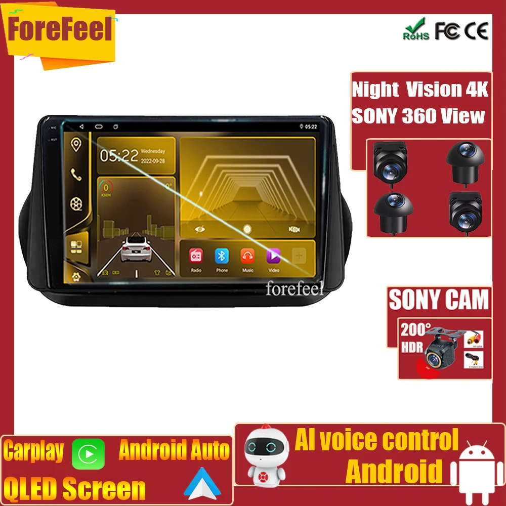 

Автомобильный плеер 7862, Android для Fiat Fiorino Qubo 2008-2017, стерео, мультимедийный, 2din, навигация, ЦП, видео экран, авто