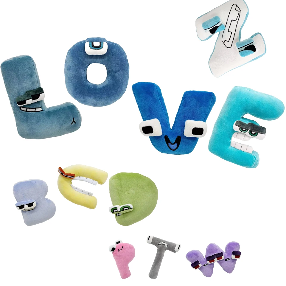 

Set Alphabet Lore Plush Toys For Dropshipping