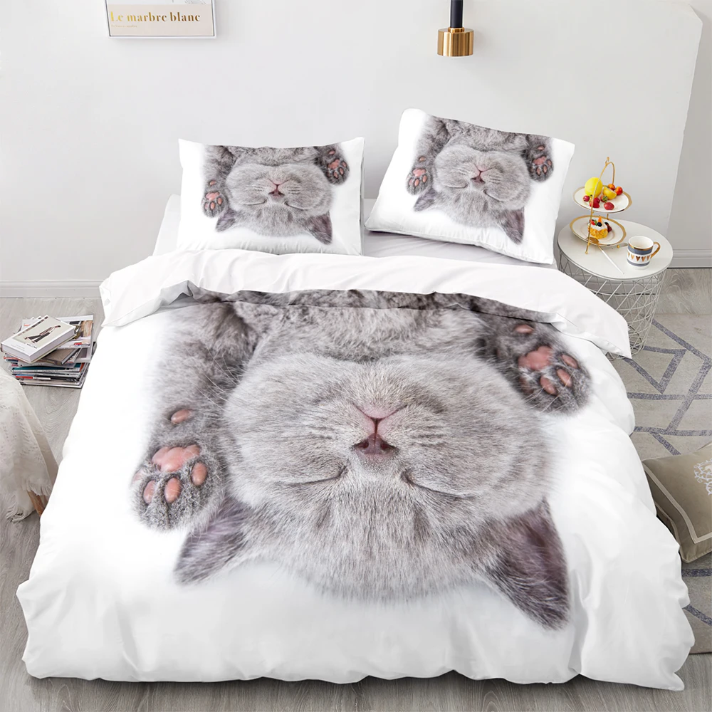 Набор постельного белья в акварельном стиле с изображением совы горячая