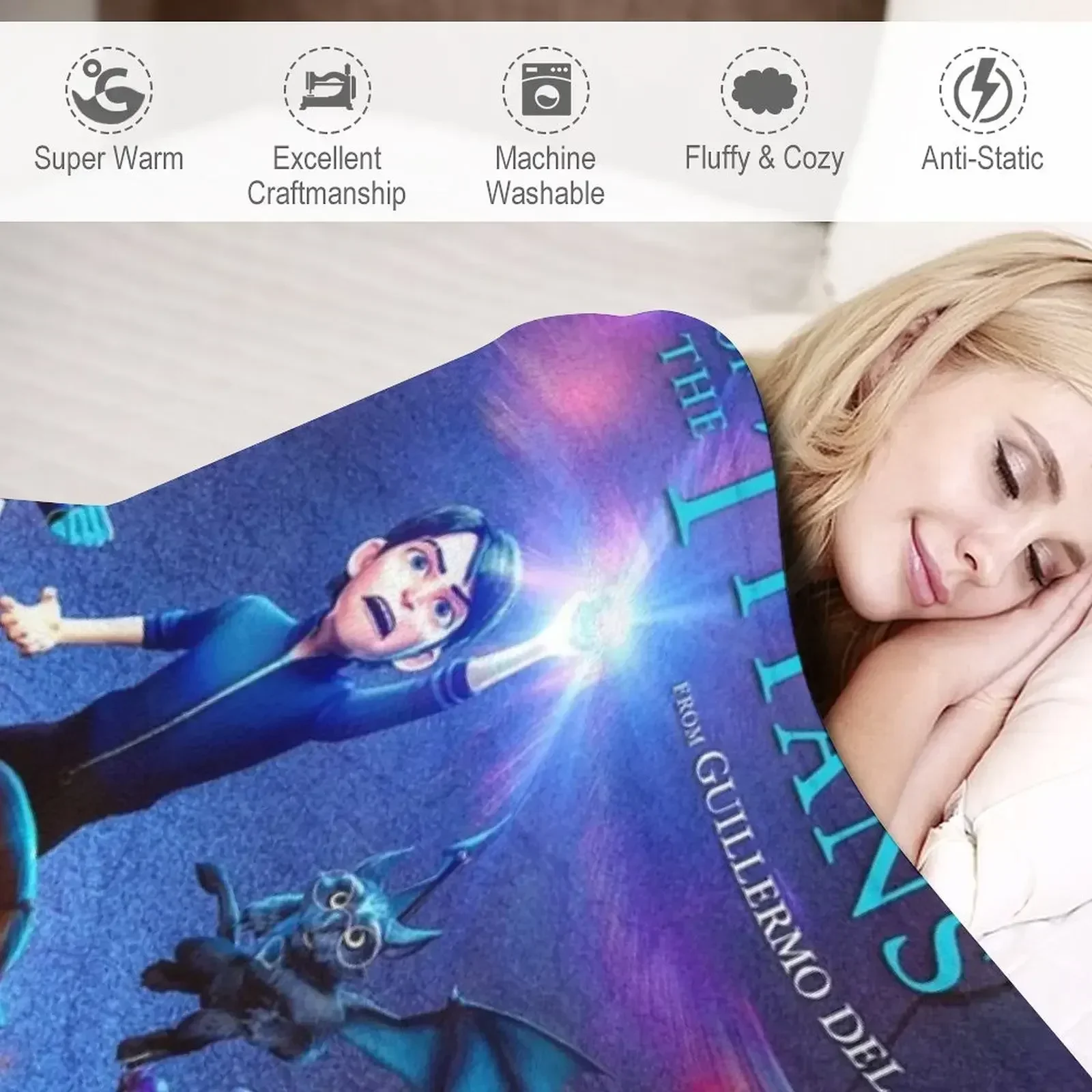 Одеяло для охотников на тролли модные диваны волосатые одеяла