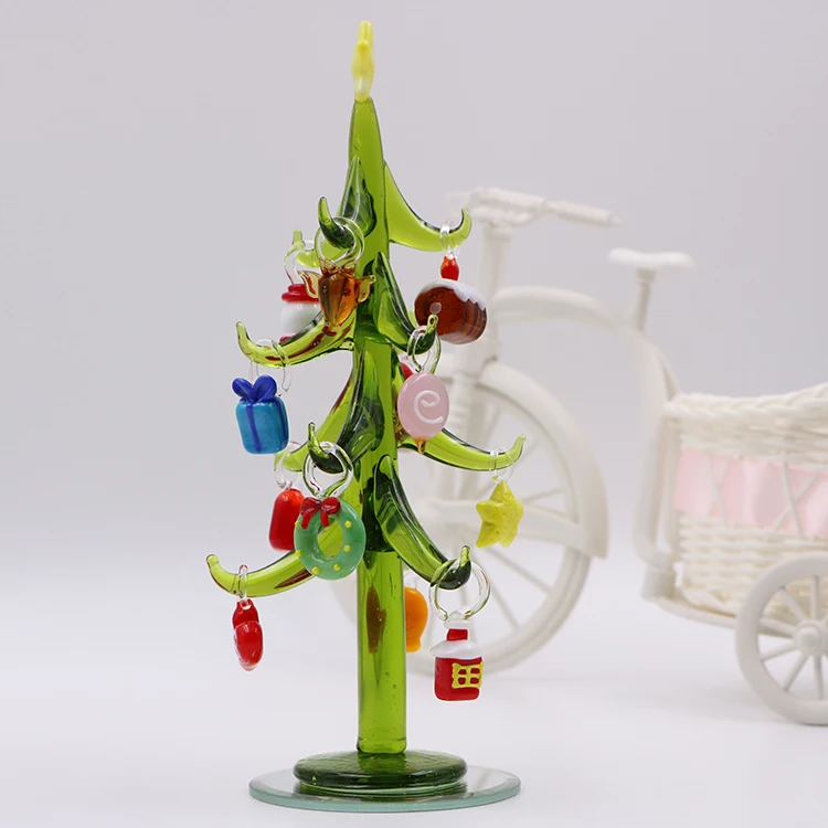 

Ручная выдувная Рождественская елка со съемным орнаментом