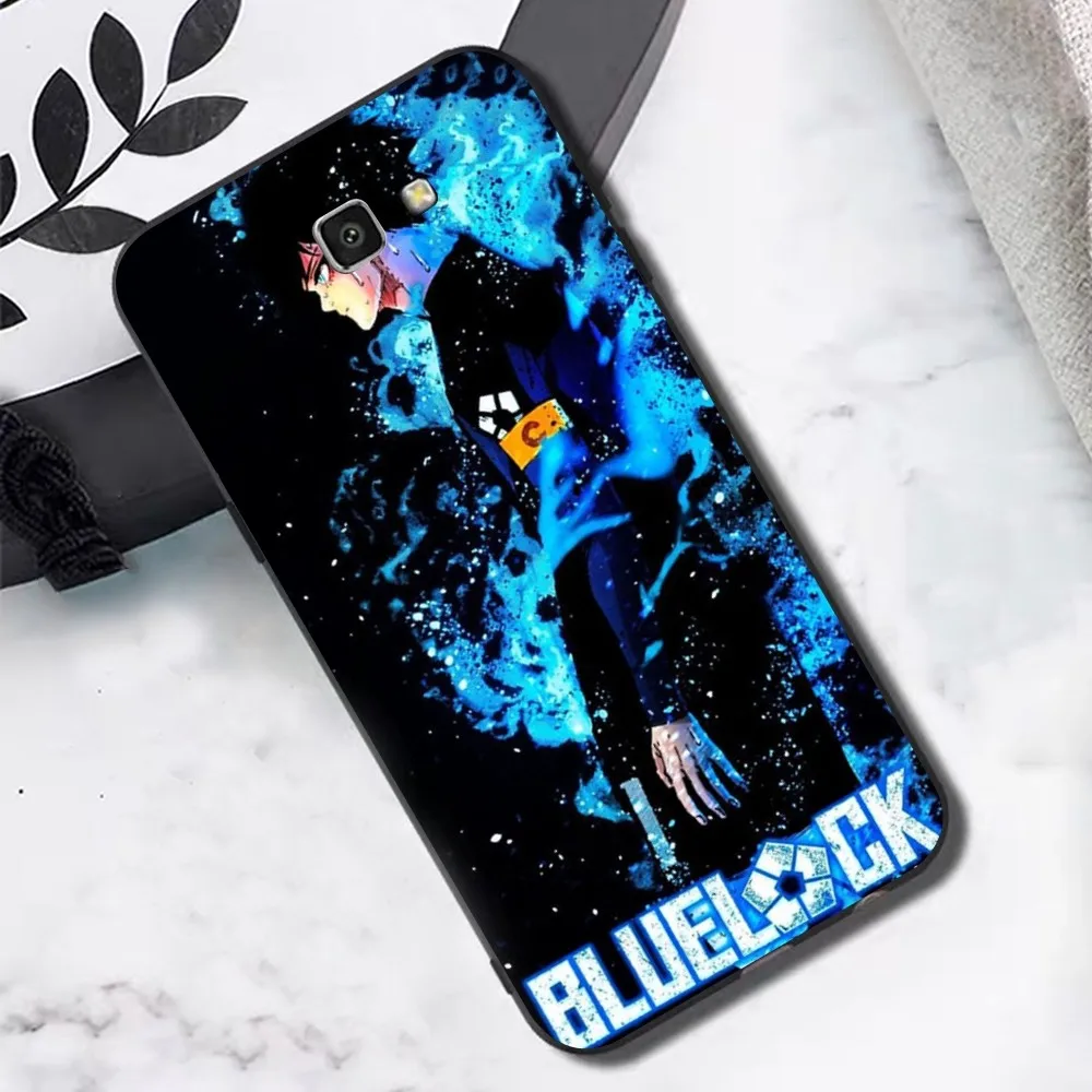 Football Comics B-Blue L-Lock Phone Case For Samsung J 7 Plus 7core J7 Neo J6 Prime J4 J5 Mobile Cover
