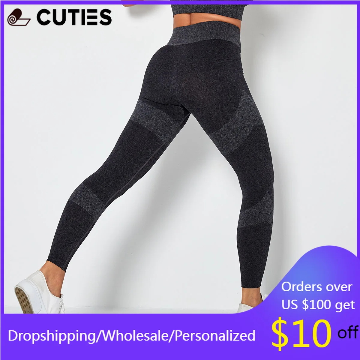

High Waist Stripe Pants Female Legging Womens Tights Cheap Gym Clothes Wholesale Seamless Woman Yoga Leggins Hippie Femme Sports