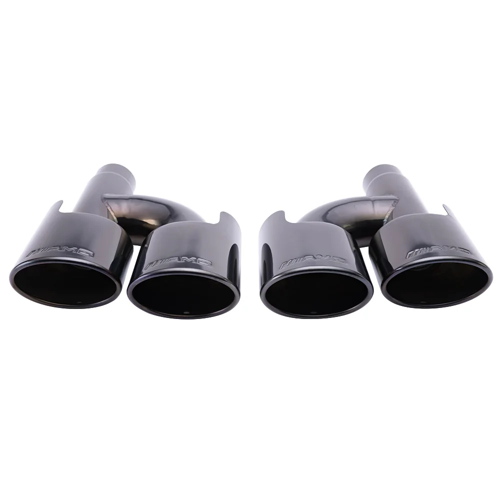 Автомобильный выхлопной наконечник с двойным выходом 57 мм |