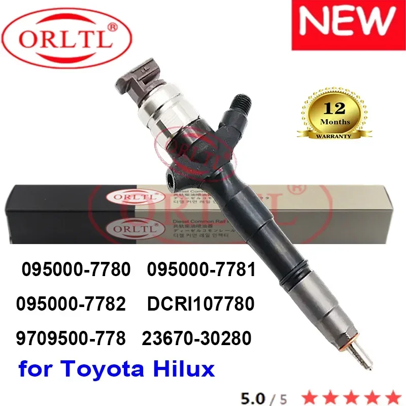 23670-30280 Диасекусный инжектор 095000 -7780 -7781 -7782 DCRI 107780 9709500 -778 Для Toyota Hilux 1kd-Ftv/2kd-Ftv