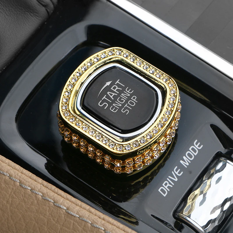 

For Volvo XC60 XC90 S90 V90 s60 v60 xc40 Auto Parts Interior Modification Imitation Crystal Diamond Decorative Sticker