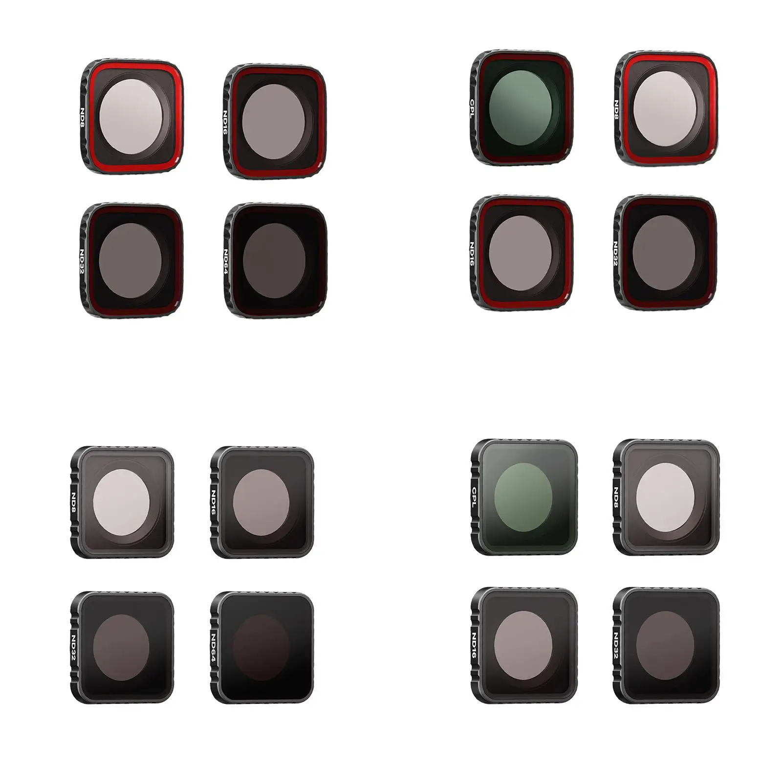 Комплект светофильтров ND легкий поляризационный фильтр из оптического стекла с