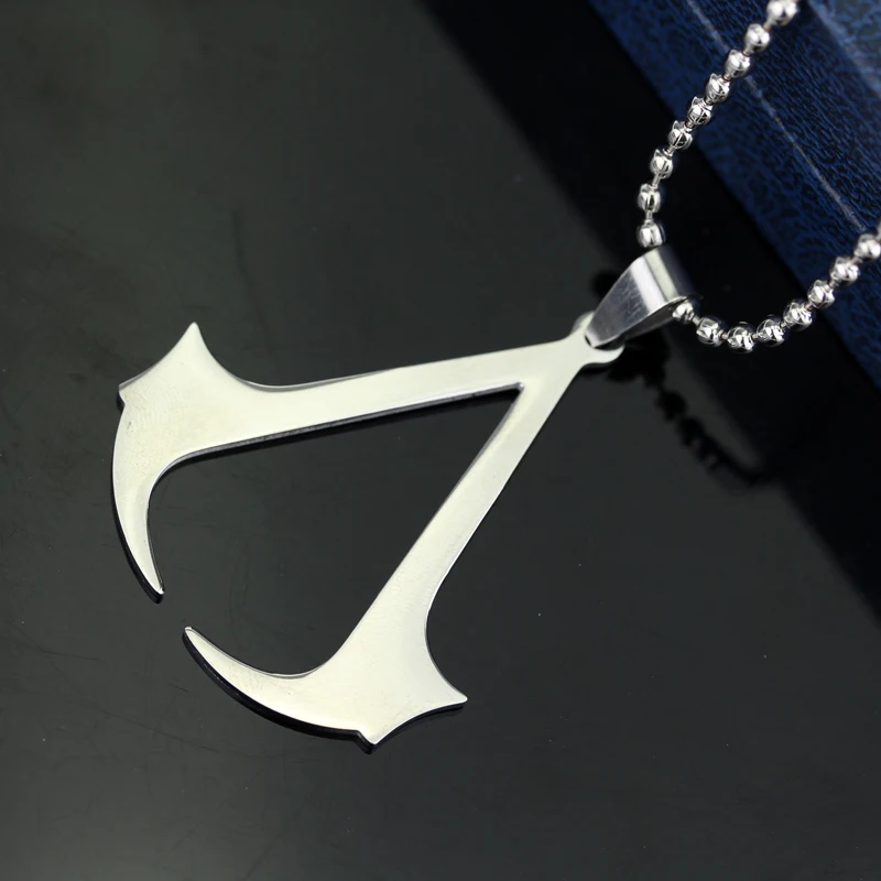 Женская цепочка из нержавеющей стали с кулоном убийца