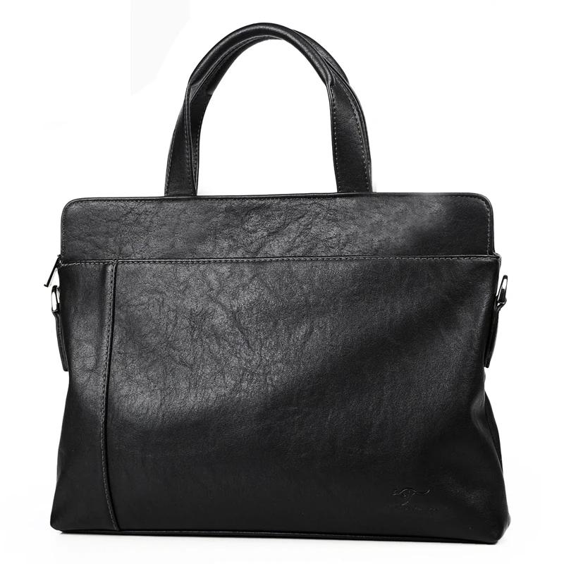

Роскошный мужской портфель на плечо, кожаная дорожная сумка для ноутбука, брендовая деловая сумка-кенгуру, повседневный мессенджер