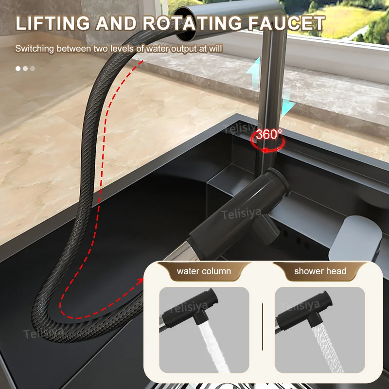 Скрытая кружка мойка емкость многофункциональная раковина мини маленький один