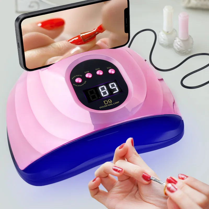 

Nail Dryer LED Nail Lamp UV Lamp for Curing All Gel Nail Polish With Motion Sensing Manicure Pedicure Salon Tool Gift