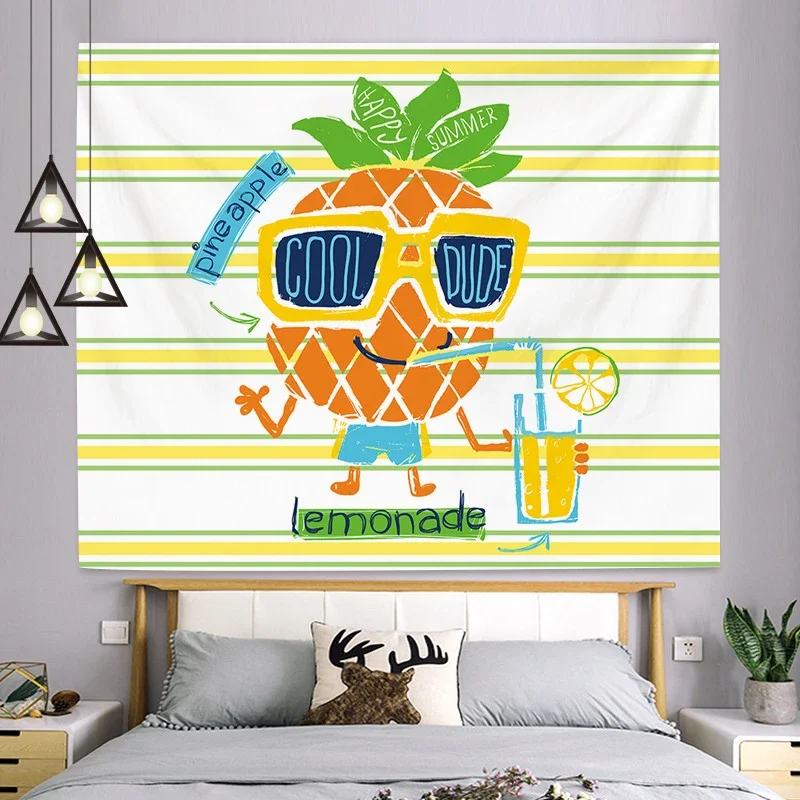 Ashou мультяшный детский гобелен Настенный декор фон для фото украшение детской