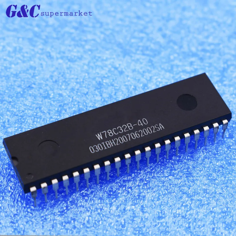 

1 шт., 40-контактный 8-битный микроконтроллер IC Φ 78C32B, электроника «сделай сам»