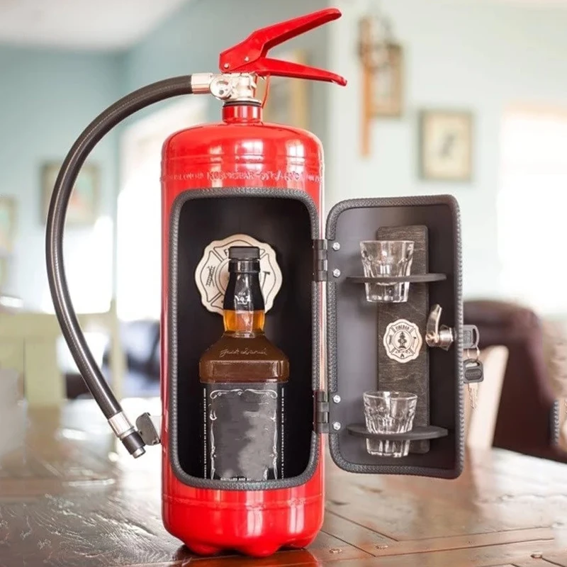 

Огнетушитель Портативный винный креативный Огнетушитель Новинка в форме мини-бара украшение для вина имитация хранения