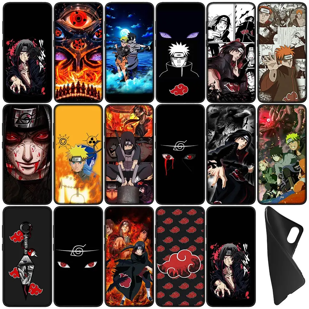 Akatsukis Kakashis Itachis Uchiha Sasukes Чехол для Samsung Galaxy S22 S21 S20 Fe Ultra S8 Plus + S7 Edge M15 телефона