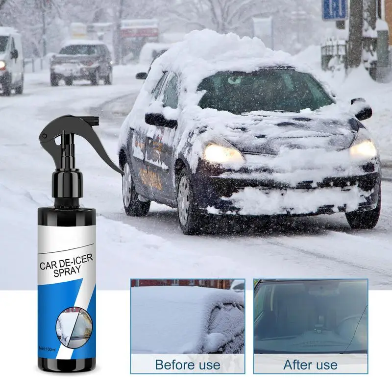 

Snow Cleaner Spray Auto Windshield Deicer Spray For Car Winter Accessories Instantly Defrosts And Melts Anti Icing Frost Protect