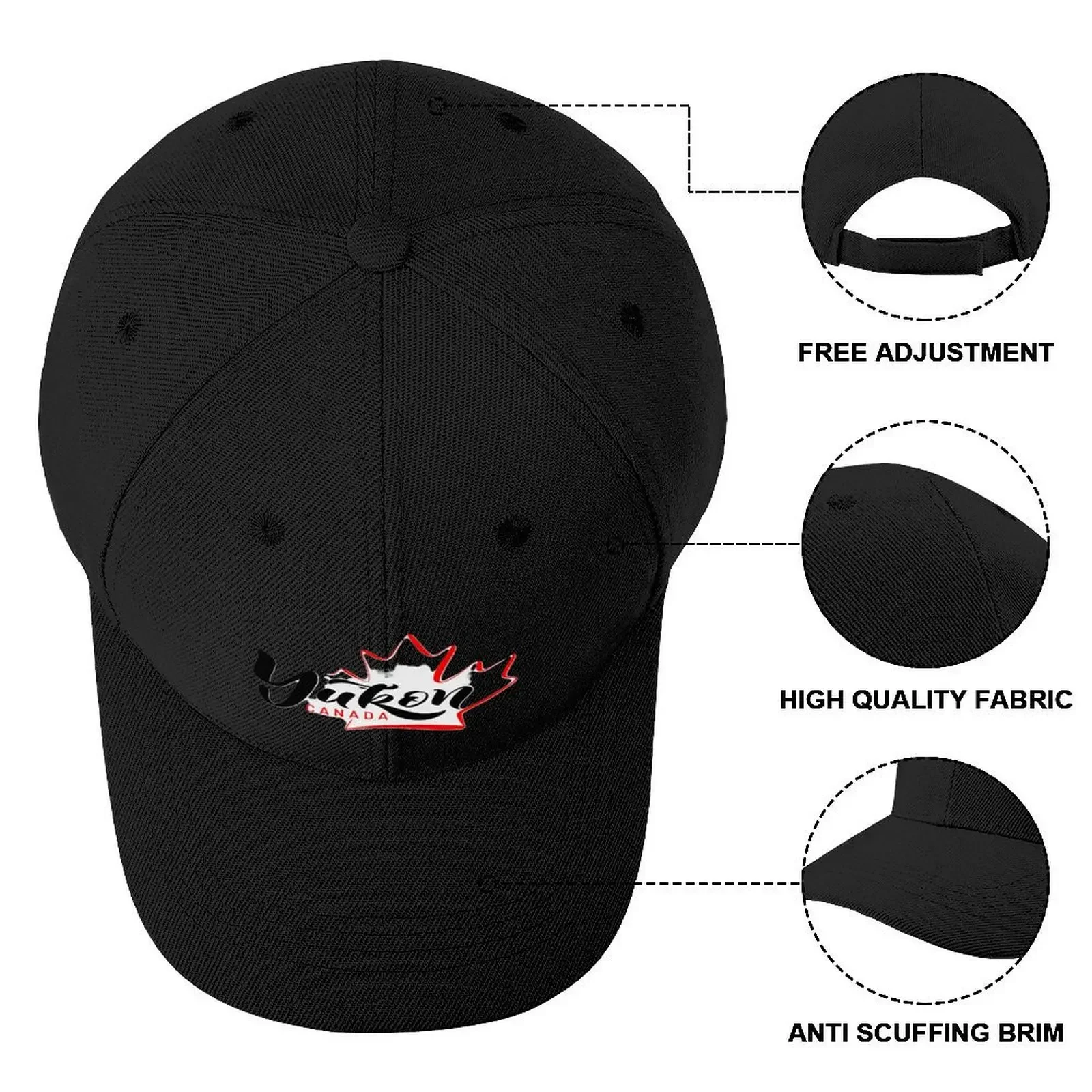Бейсбольная кепка Yukon Maple Leaf Snapback спортивная для косплея мужская одежда гольфа