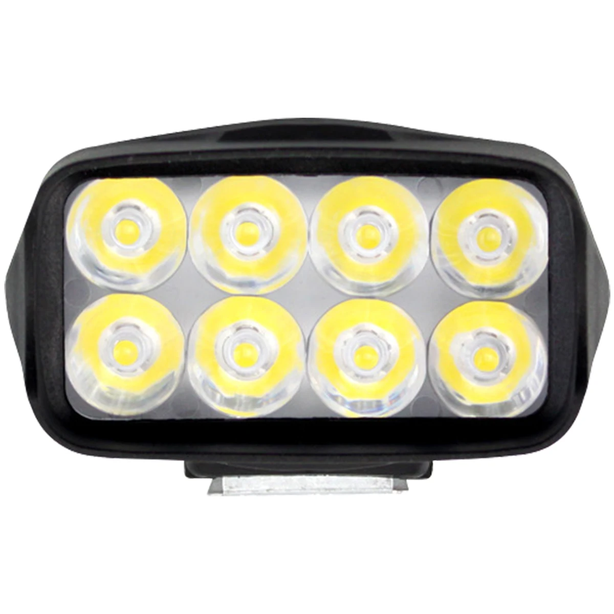 

2022 New Motorcycle Driving Lights IP67 Waterproof Motorcycle LED Headlights 8 LEDs 1200lm 6000K Super Bright LED Light Bar for