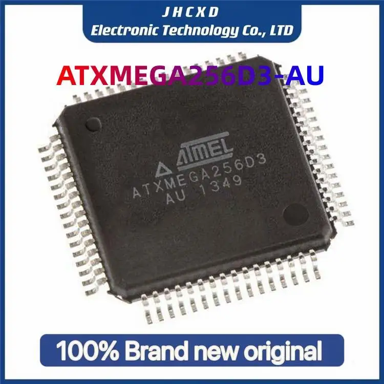 ATXMEGA256D3-AU Package QFP64 microcontroller original authentic 100% original and authentic