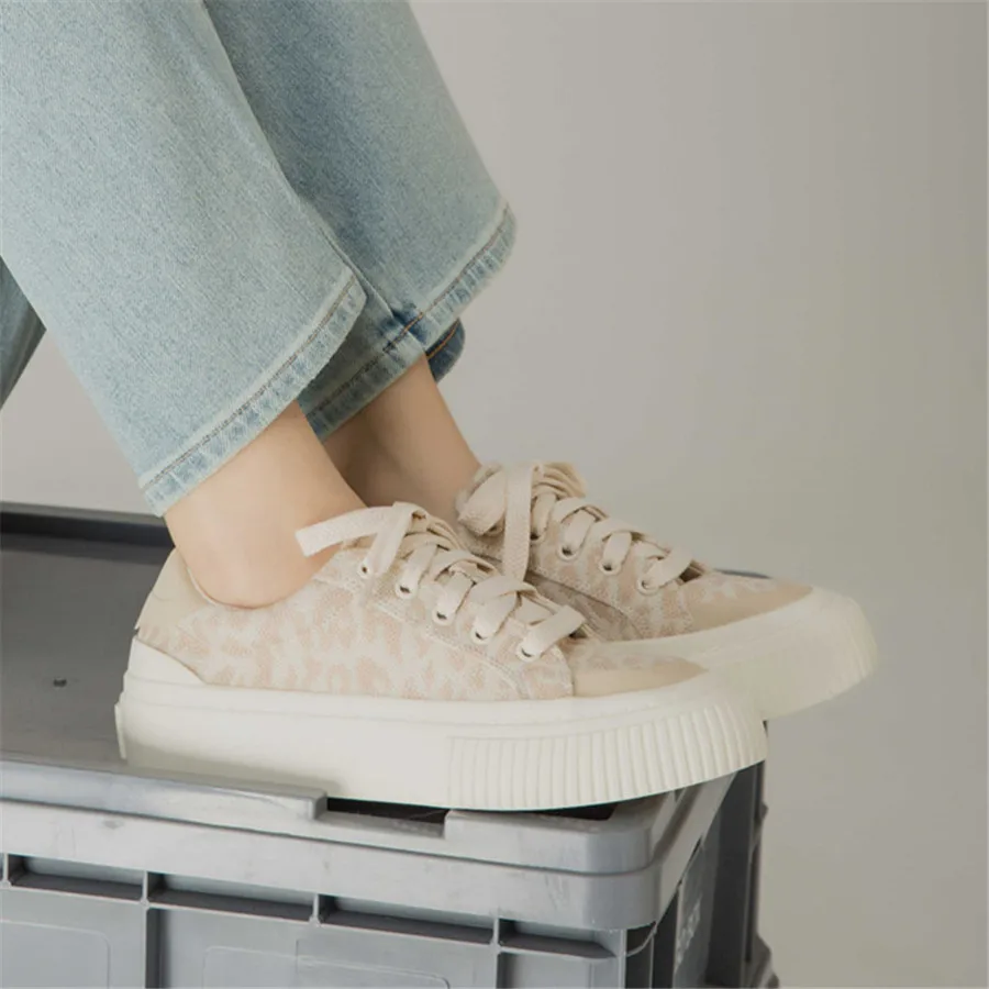 2024 модные леопардовые женские кроссовки повседневная спортивная обувь