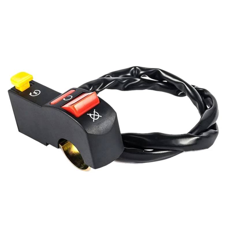 Электрическая кнопка включения/выключения переключатель для мотоцикла