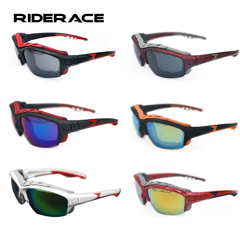 Fashionable UV400 Riding Anti-glare Glasses Racing Windproof Vintage Men Women Safety Goggles Motorcycle Sunglasses Protection