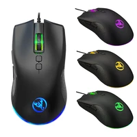 Ergonomic Wired Gaming Mouse LED 6400 DPI USB Computer Mouse Gamer RGB Mice With Backlight macro customization For Laptop