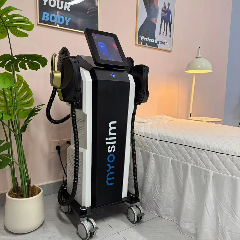 Фото Профессиональный Nova EMS MYOslim Neo 6500 Вт высокой мощности 4 RF ручки Hi-emt Body Sculpt EMS стимуляция мышц бестселлер машина №2