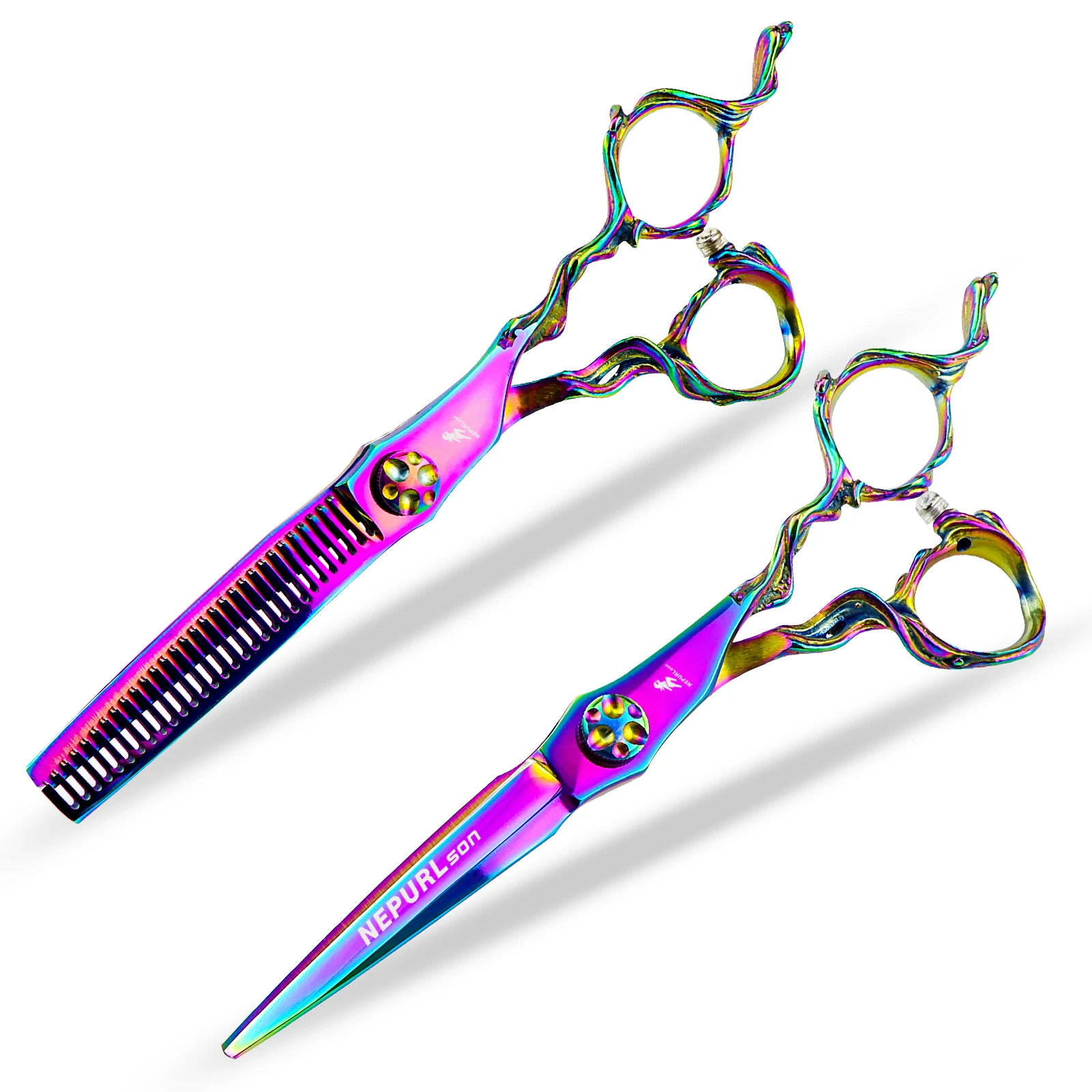 6 0 дюймовые ручки для корней ножницы волос плоские челки зубов тонкие