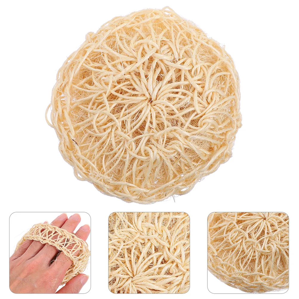 

3 Pcs Portable Cleaning Bath Ball Bathtub Shower Loofa Sponge Sisal Bubbles Balls